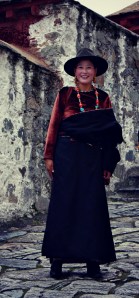Tibet lady