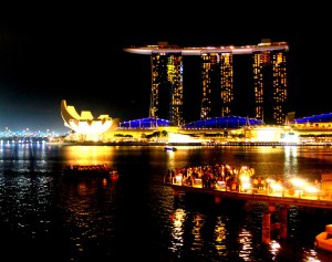 Sky line in Singapore