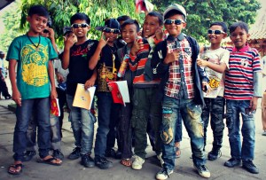 Teenagers in Yogyakarta