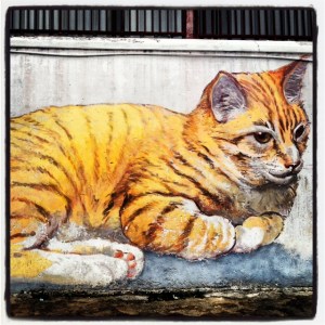 Cat graffiti Penang