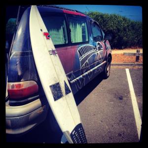 Our Van, my Board.