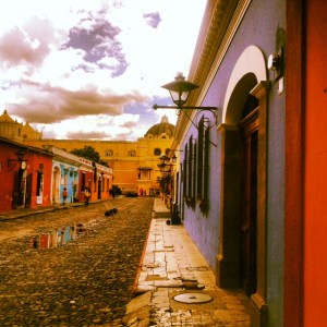 Antigua streets