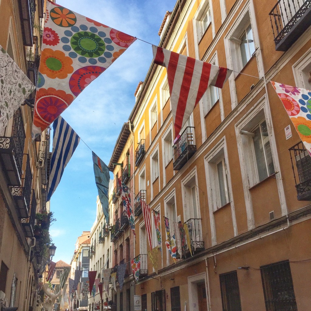 Street party, Spain