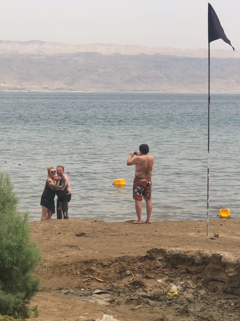Dead Sea couple